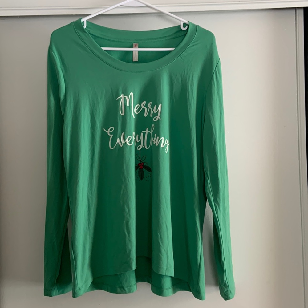 Merry Everything Pajama Shirt